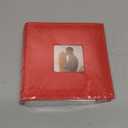 potricher Small Photo Album 4x6 200 Photos Leather Cover Picture Book with 200 Horizontal Pockets for Family Wedding Anniversary and Baby (Red)