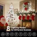 Christmas Lights 1000 LED 328 FT, Waterproof Christmastree Lights with 8 Modes, Remote Control 3 Timers & Memory Function Xmas Decorations for House and Holiday (Cool White)