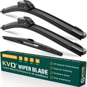 Windshield Wiper Blades Replacement for Toyota Sienna 2011-2020 Original Factory Quality Front Rear Wiper Blade Set - 28" 20" 16" (Set of 3)