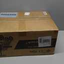 Economy Knee Scooter Steerable Knee Walker for Foot Injuries Compact Crutch Alternative with Dual Braking System (Black)