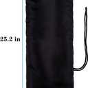 2 x Outdoor Faucet Covers for Winter Freeze Protection,25.2"X14" Hose Bib Covers for Winter,Reusable Thicker Waterproof Insulated Spigot Cover Black