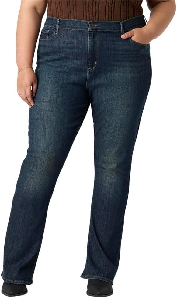 Levi Strauss Signature Gold Womens Mid Rise Bootcut Jeans, (New) Pebble Beach, 18 Plus Regular
