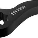 3 x Pry Bar Wrench Adaptor Head for 1/2" Drives Crowbar Adapter Head Tool, Half Shaft Removal Car Repairing Tools (Black)