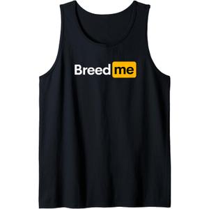 Breed Me Tank Top (Black, M)