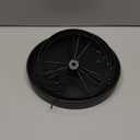 6 Tier Rotating Jewelry Organizer Stand, 230 Holes Earring Holder Organizer for Women Girls, Spinning Earring Tree with Ring Holder, Wide Base for Bracelets Watches Lipstick, Metal,6-Tier,Black