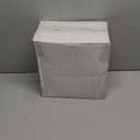 Liacere 100 PCS Green Plastic Plates - Heavy Duty Disposable Plates - Green and Gold Plate 100PCS Dinner/Dessert Plate for Party & Christmas & New Years