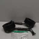 HUASION Adjustable Bike Training Wheels Kids Bicycle Training Wheels Kit for 16, 18, 20, 22, 24 inch bike, Includes Stabilizers for Variable Speeds, Black