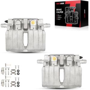 Torchbeam Rear Brake Calipers Set for Chevrolet Silverado 1500 2001-2006, GMC Sierra 1500 2001-2006, Chevrolet Tahoe 2000-2006, Rear Left and Rear Right Calipers without Bracket 184764+184765