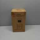 Drink Dispensers for Parties 1 Gallon, Bevarage Dispenser with Stand,Glass Drink Dispenser With Stainless Steel Spigot + Marker & Chalkboard, Ideal for Lemonade,Juice, Tea, and Party Drinks