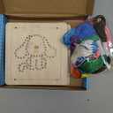 Montessori Wooden Lacing Toys for Toddlers and Kids Ages 2-4 5-7, Sewing Kit Fine Motor Skill Busy Board, Education Sensory Preschool Toy for 1 2 3 4 Year Olds, Birthday Gift for Boys and Girls