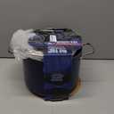 Blue Diamond 8QT Nonstick Stockpot with Glass Lid, PFAS-Free Ceramic, Multipurpose Cooking, Sauces & Soups, Pasta, Boiling & Canning Pot, Dishwasher & Oven Safe, Stainless Steel Handles, Navy