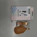 Leather Key Fob Cover for Honda with Key Chain, Upper Leather Key Cover Case Shell for Honda 2022-2026 Accord Civic CR-V HR-V Pilot SI EX EX-L