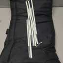 HOMBYS Securely Attached Dog Crate Divider, Thick Dog Kennel Divider with Ties and Fixed FramePuppy Accessories for Puppy TrainingDivider Only, Without Crate, 24x22.5 inches, Black