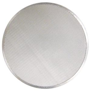 FSE 373-EQ-367020, Aluminum Pizza Screen, Seamless Rim, Even Airflow Design, 20" Diameter, Round Pizza Baking Screen, Silver, 1 Pack