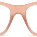 LOOK OPTIC Cosmo Reader-Lightweight Full Magnification Reading Glasses with Scratch-Resistant Anti-Reflective Lenses (Champagne)