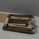 Large Turtle Floating Basking Platform with Feeding Area, Turtle Floating Docks Reptile Climbing Pier and Basking Platform for Tortoise, Frogs, Crabs and Salamanders