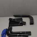 Elevated Dog Bed Raised Outdoor Dog Cot for Medium Dogs, Installation Requires No Tools, Frame with Washable Cooling Breathable Mesh Anti-Slip Feet, Indoor Pet Bed, Black, 35.4 Inches