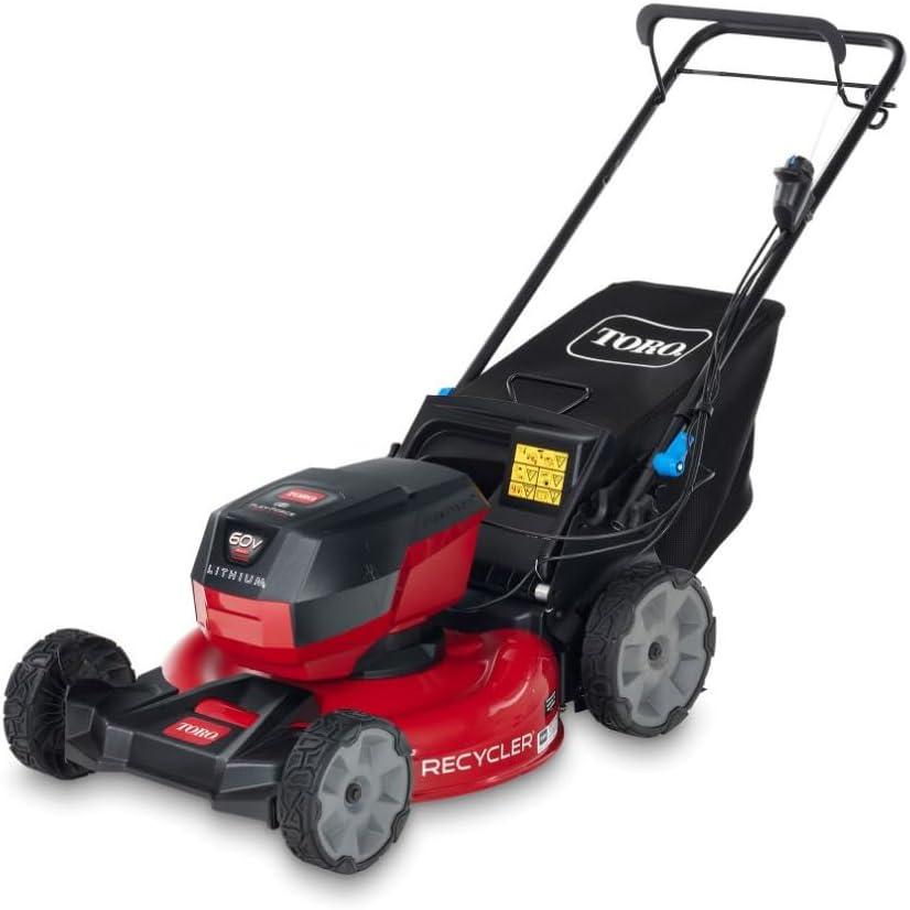 Toro 60V MAX* 21 in. Recycler Push Lawn Mower - Battery/Charger Not Included