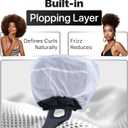 3 x Hooded Hair Dryer Attachment with Dual Turbo Airflow & Soft Headband  Speeds Up Drying for Curly Hair, Reduces Heat on Ears & Neck  Large Hair Dryer Bonnet for Deep Conditioning at Home