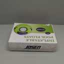 JOSEN River Floats for Adults Heavy Duty 350lb, XL River Tubes for Floating - 53" Large Pool Floats Adult with 2 Cup Holders, Inflatable Floating Tube, River Run Tube Lake Water Tubes (Green)