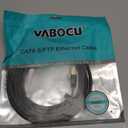 Vabogu Cat 8 Ethernet Cable, Heavy Duty High Speed Internet Network Cable, Multiple Size Options, 26AWG, 2000MHz 40Gbps with Gold Plated RJ45 Connectors, Shielded for Indoor & Outdoor Use, 6FT