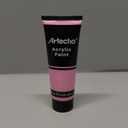 Artecho Pink Acrylic Paint, Pink Paint (120ml / 4.05oz) Tubes, Art Craft Paints for Canvas, Rock, Stone, Wood, Fabric, Art Supplies