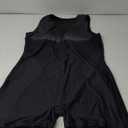 ATTRACO Women's Boyleg One Piece Swimsuit Polka Dot Athletic Bathing Suit Zip Swimwear Color Block (XX-Large, Black)