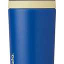 Owala Kids Flip Insulated Stainless-Steel Water Bottle with Straw and Locking Lid, 14-Ounce, Navy/Blue (Celestial Sphere)