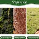 6-inch Wire Weeding Brush Trimming Head, a New Type of Wire Mowing Head Compatible with Battery Powered Cordless Rope Trimmer with 6-plade Rope Trimmer Replacement Head (1, 6 Blades)