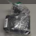 Carrotez Mini Trash Can, Coffee Bar, Vanity, Desk, Countertop, 2 Liter/ 0.5 Gallon, Mini Wastebasket, Garbage Container Bin - Black