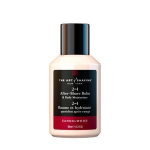The Art of Shaving After-Shave Balm for Men - Face Moisturizer, Clinically Tested for Sensitive Skin, Sandalwood, 3.3 Fl Oz