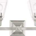 Livex Lighting 17172-91 2 Light Brushed Nickel Bath Vanity