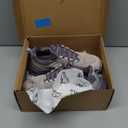 NORTIV 8 Women's Cushioning Walking Shoes Non Slip Breathable Comfortable Workout Running Tennis Jogging Gym Athletic MovePropel Fashion Sneakers (Size 6.5, Grey Pink/Purple)