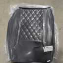 ifwohao Car Seat Cover, Seat Covers for Cars, Luxury Faux Leather Waterproof Seat Covers, Car Seat Protector Accessories Universal Fit Most Vehicles Black Front Pair