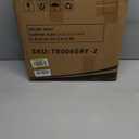 15.7 in. Square Aluminum Outdoor Side Table in Gray (2-Pack)