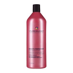 Pureology Smooth Perfection Conditioner - For Frizzy and Color-Treated Hair, Detangles & Controls Frizz, Sulfate-Free & Vegan (33.8 Fl Oz (Pack of 1)) Pureology Smooth Perfection Conditioner - For Frizzy and Color-Treated Hair, Detangles & Controls Frizz, Sulfate-Free & Vegan (33.8 Fl Oz (Pack of 1))