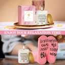 Friendship Gifts for Women Friends - 8 Pieces Best Friend Gift, Birthday Gift Ideas, Unique Birthday Gifts for Best Sister Bestie Soul Sister