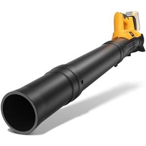 Cordless Leaf Blower for Dewalt 20V Battery, 400 CFM Electric Leaf Blower with 110-MPH, Copper Motor & Turn on Hold Mode, Built-in Protection for Lawn Care (NO Battery) (Yellow)