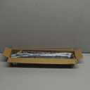 Shower Curtain Rod Adjustable 43-78 inch, 1"Diameter Spring Tension Curtain Rod No Drill, Anti-Rust Non-Slip Shower Rod, Black Shower Curtain Rod for Bathroom Tension