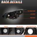 for 2010-2014 Subaru Legacy Outback Headlights Chrome