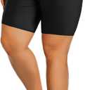 Aqua Eve Plus Size Swim Shorts Women Tummy Control Swimsuit Bottoms High Waisted Bikini Bottom, Size: 18 Plus