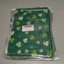 4 x XCHI Green Shamrocks St. Patrick's Day Placemats Set of 4 Table Mats for Party Home Kitchen Dining Table Decorations 12x18 Inch