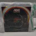 AOC Wireless Gaming Headset Compatible with ps5/4, PC, USB-C & Bluetooth 5.4 & 2.4GHz Gaming Headphones with Noise Canceling Mic, 7.1 Virtual Surround,20ms Latency, 45H, RGB- White