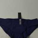 Tempt Me Women Strappy Bikini Bottom Full Coverage Bathing Suit Bottoms Swimsuit Bottom (Navy Blue)