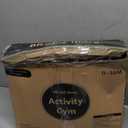 Blissful Diary Baby Play Gym & Activity Mat, Oversize Leaf Shaped Baby Play Mat w 6 Detachable Toys, Tummy Time Mat Promote Motor Skills & Sensory Development Mat, Newborn Infant Baby Essentials Gift