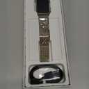 FITVII Nexa Fitness Tracker Answer/Make Calls, Smart Watch with Blood Pressure, Blood Oxygen, 24/7 Heart Rate Monitor, 120+ Sport Mode Activity Tracker with Step Counter, Sleep Tracker for Women Men (Silver)