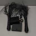 Halloween Decorations Indoor 2 Pack 24 Inch Black Halloween Tree with 48 Orange & Purple Lights, USB or Battery Operated Halloween Table Decorations Lighted Tabletop Spooky Tree Home Decor Office