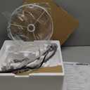 Floor Lamp for Living Room, Vintage Arc Floor Lamp with Adjustable Lamp Head, Tall Pole Lamp with On/Off Pedal Switch, Over Couch Arched Reading Light for Bedroom, Office, Study Room (Antique Bronze)