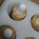 24 Pack 1 oz Frosted Glass Dropper Bottle,Empty Round Boston Travel Bottles With Eye Droppers,Natural Bamboo Dropper Cap for Essential Oils, Tinctures & Perfume,Facial Serums,Massage Oils