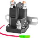 12V Starter Solenoid with Control Wire Compatible with Trombetta Hustler Zero Turn Lawn Mower Replaces Starter Relay Solenoid Part 030817 832-1211-210